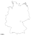 Germany Outline Map