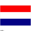 Netherlands Flag, PNG