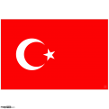 Turkey Flag, PNG