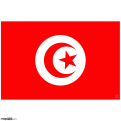 Tunisia Flag, PNG