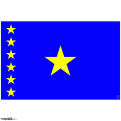 Democratic Republic of Congo Flag, PNG