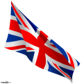 UK Flag Waving