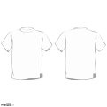 T-Shirt Front and Back - White