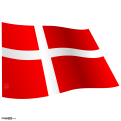 Denmark Flag Wavey 2