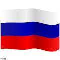 Russian Flag Waving