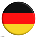 Germany Flag, Circular Icon