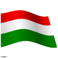 Hungarian Flag Waving 