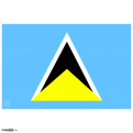 Saint Lucia Flag