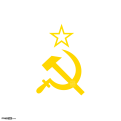 USSR Hammer and Sickle Emblem