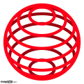 Ring Globe: Red