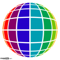 Rainbow Globe 1