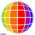 Rainbow Globe 3