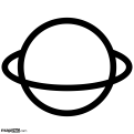 Globe Orbit Outlines