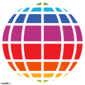 Fill Globe, Rainbow