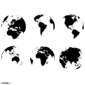 Free PNG Globes Set 3