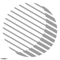 Grey Globe Logo Template - Lines 2