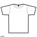 T-Shirt Template - White