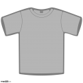 T-Shirt Template 2 - Grey