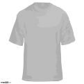 T-Shirt Template Grey