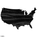 Black Flag USA Map
