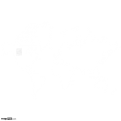 White Outlines World Map